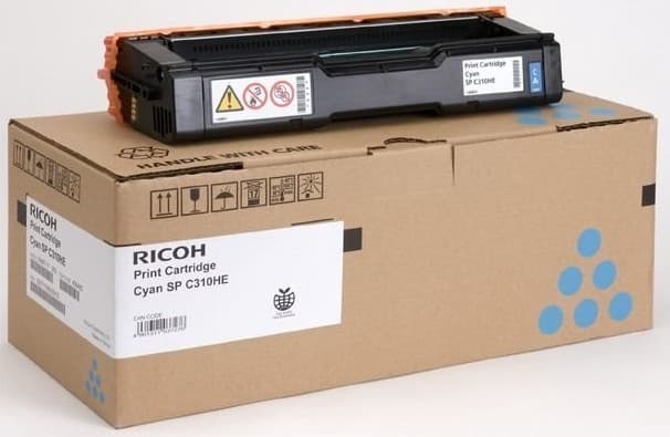 Cartus de toner (6K) Ricoh SP C310HE Cyan (406480, 407637, SP-C310HE)
