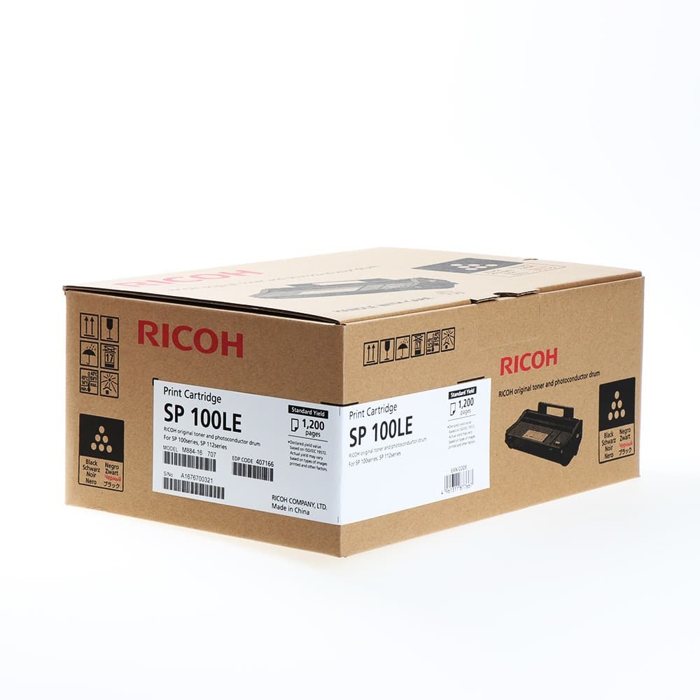 Cartus de toner (1.2K) Ricoh SP 100LE Black (407166)