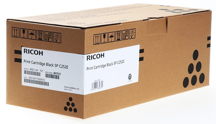 Cartus de toner (4.5K) Ricoh SP C252E Black (407531)