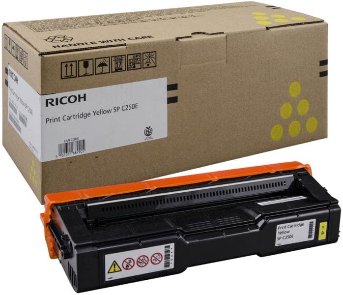 Cartus de toner (1.6K) Ricoh SP C250E Yellow (407546, SP-C250E)