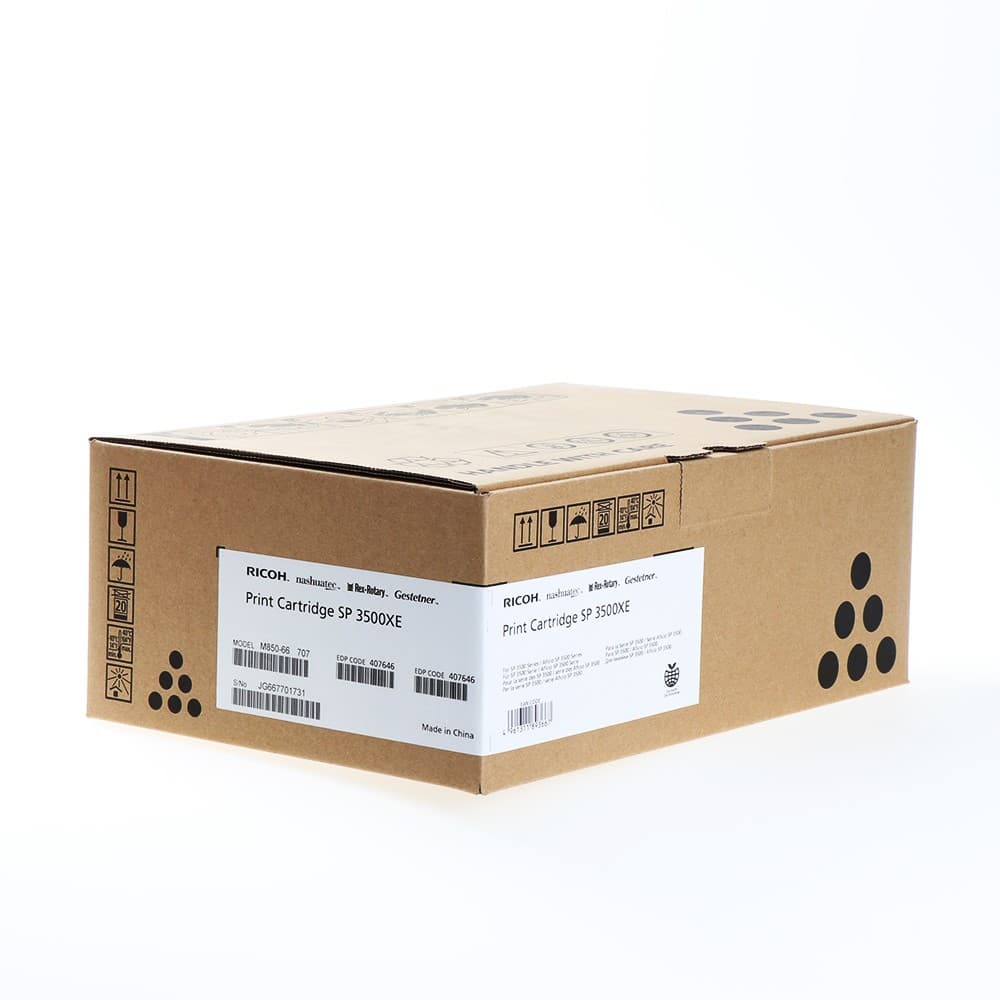 Cartus de toner (6.4K) Ricoh SP 3500XE Black (407646, 406990)