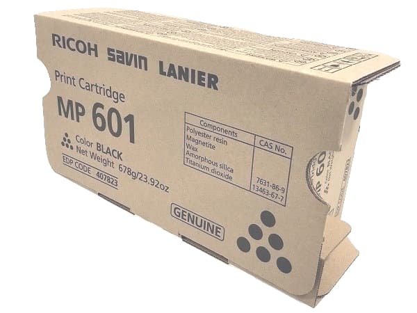 Cartus de toner (25K) Ricoh MP 601 Black (407824, 407823)