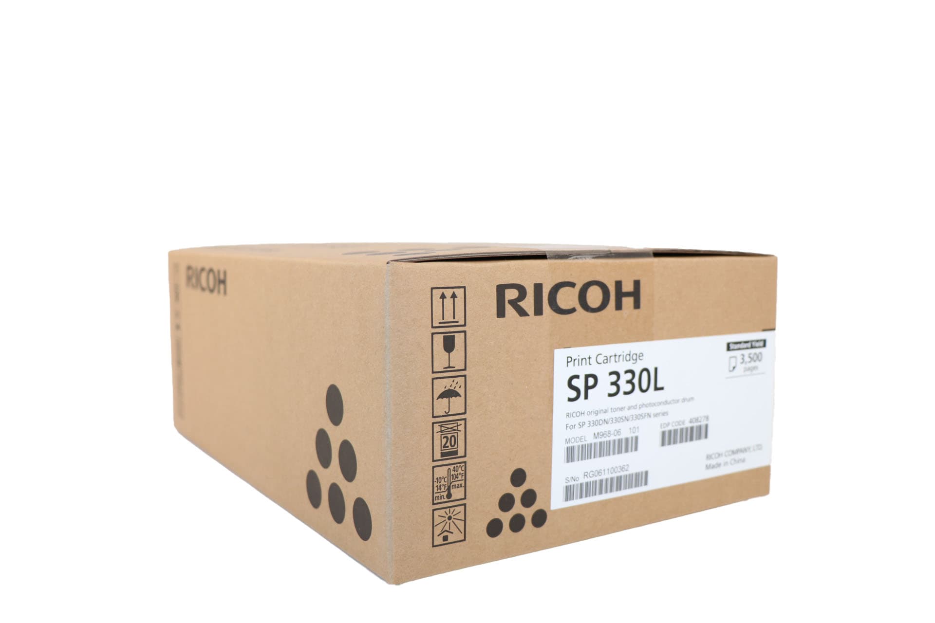 Cartus de toner (3.5K) Ricoh SP 330L Black (408278)