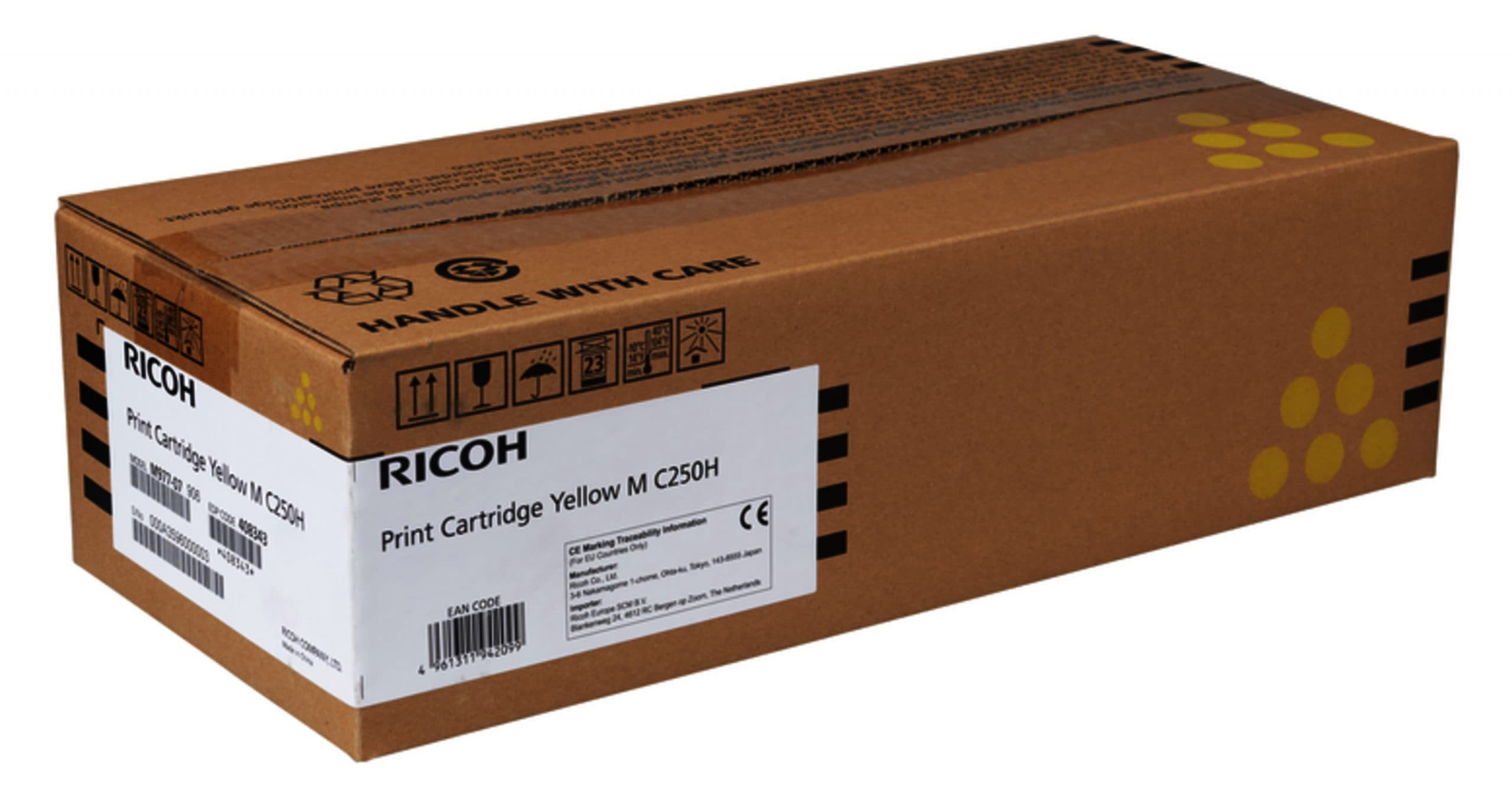Cartus de toner (6.3K) Ricoh M C250H Yellow (408343)
