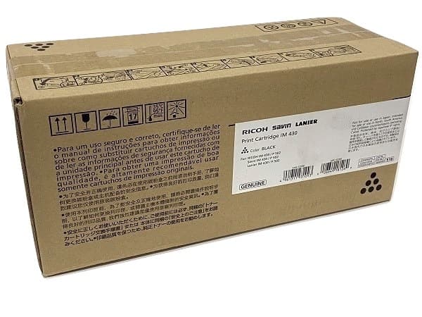 Cartus de toner (17.4K) Ricoh IM 430F Black (418127, 418126)