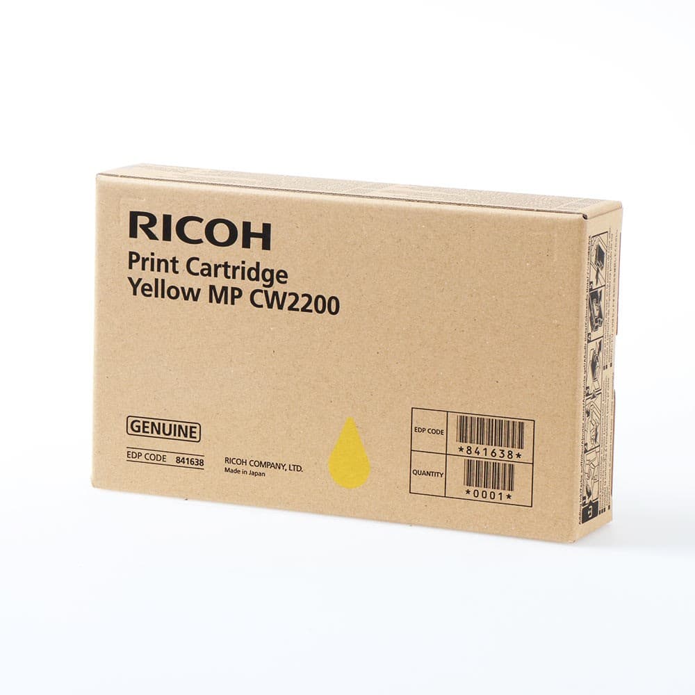 Cartus de gel original Ricoh Type MP CW2200 Yellow (841638)