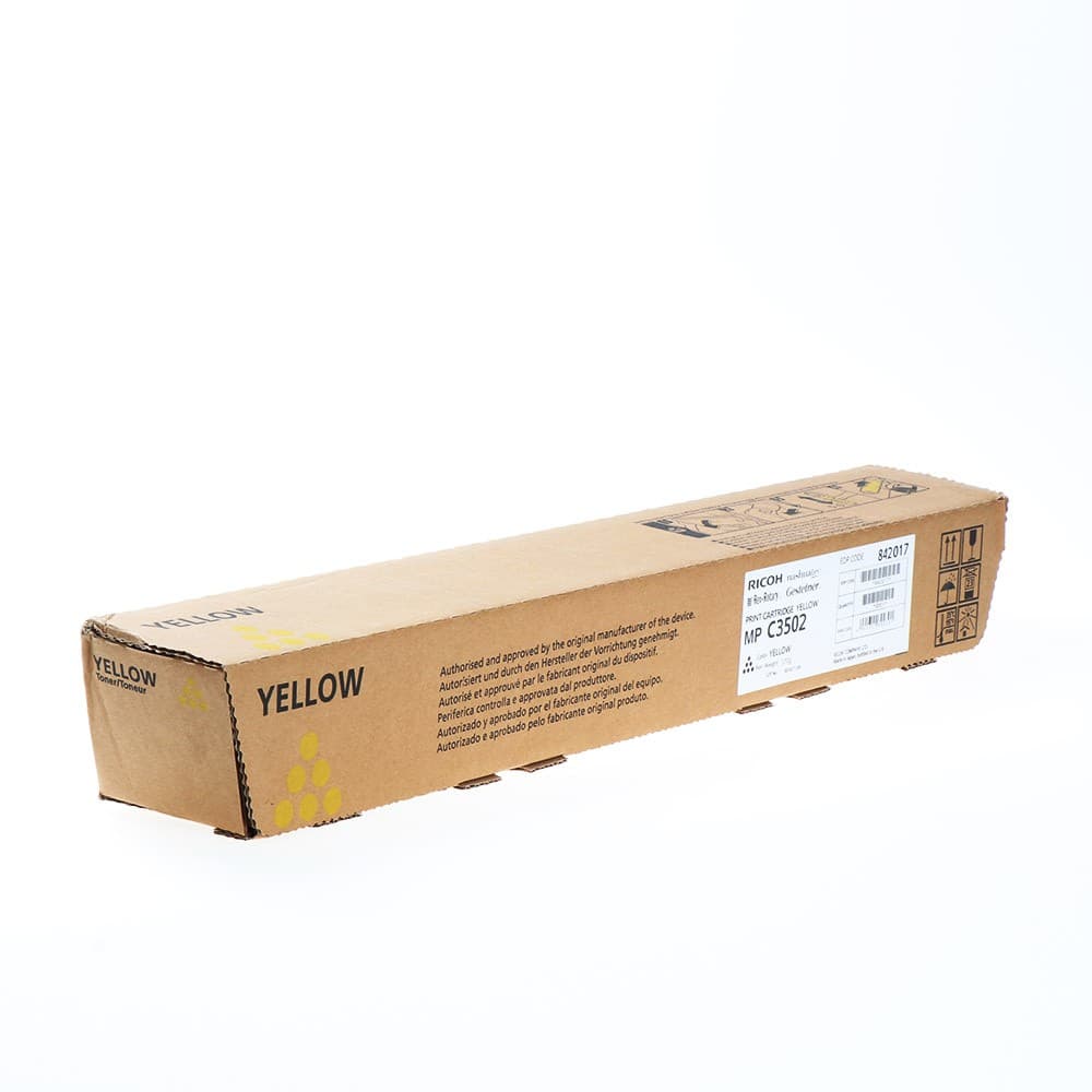 Cartus de toner (18K) Ricoh MP C3502E Yellow (842017, 841740)