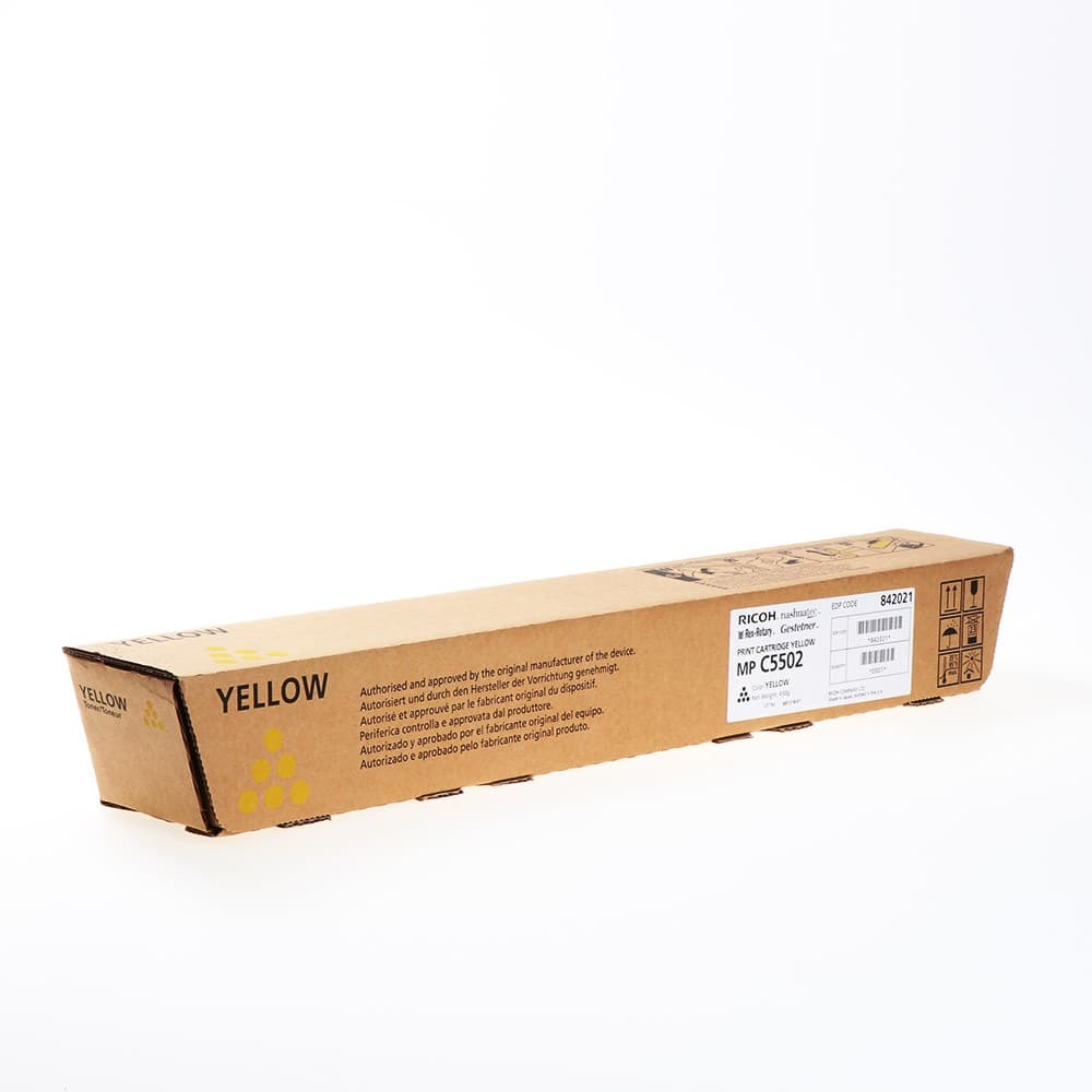 Cartus de toner (22.5K) Ricoh MP C5502 Yellow (841756, 842021)
