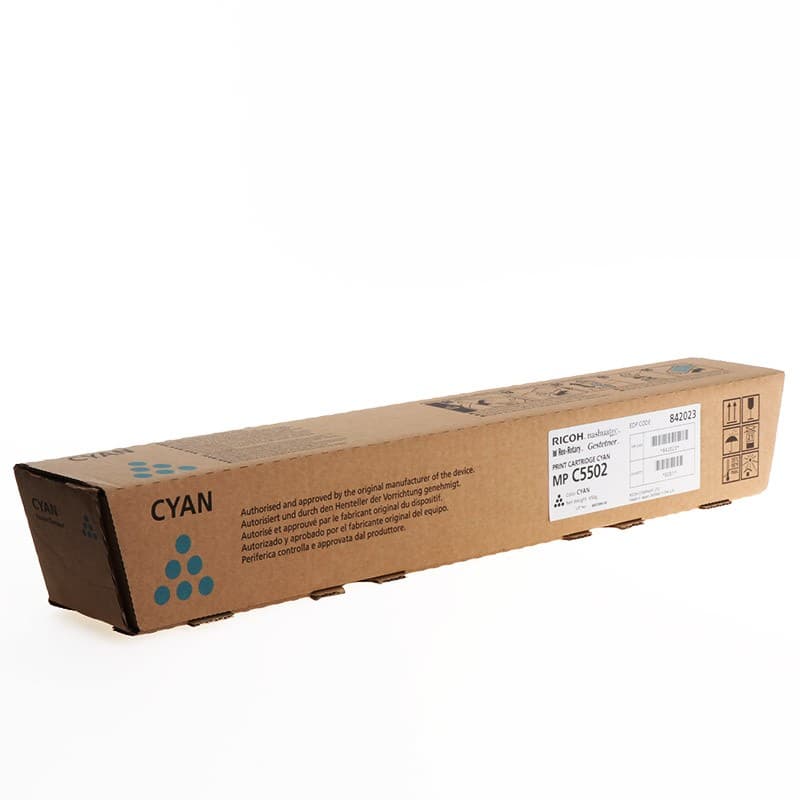 Cartus de toner (22.5K) Ricoh MP C5502 Cyan (841758, 842023)