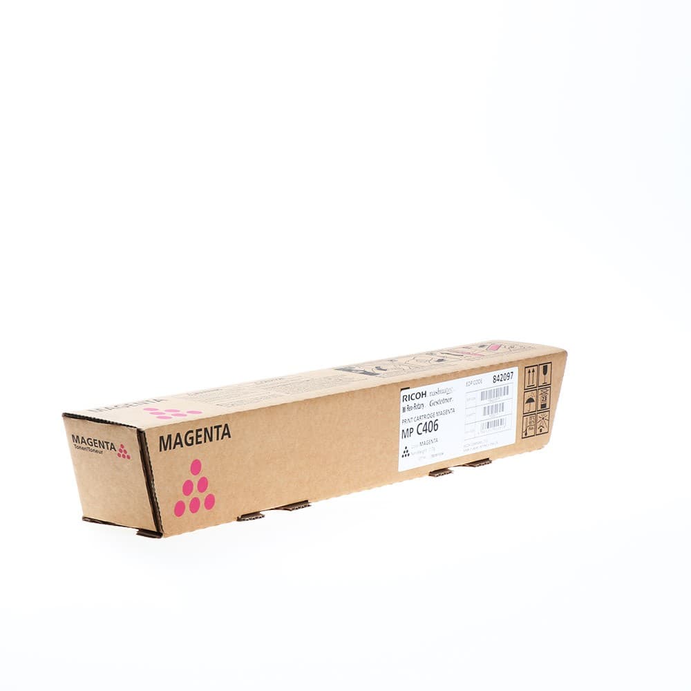 Cartus de toner (6K) Ricoh MP C406 Magenta (842097, 842093)