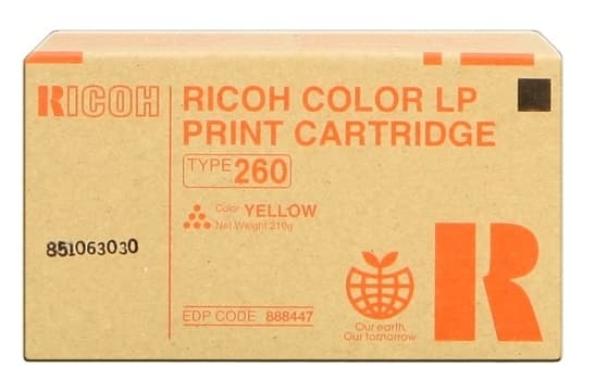 Cartus de toner (10K) Ricoh Type 260 Yellow (888447)