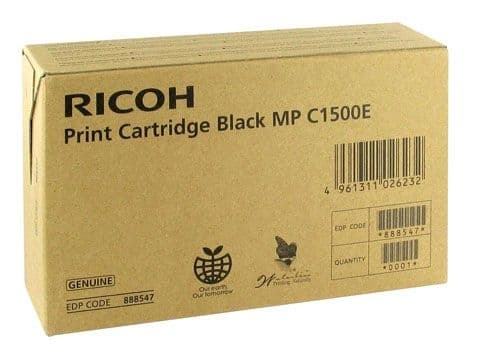 Cartus de toner (9K) Ricoh MP C1500E Black (888547)