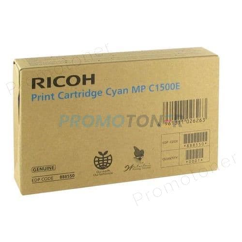 Cartus de toner (3K) Ricoh MP C1500E Cyan (888550)