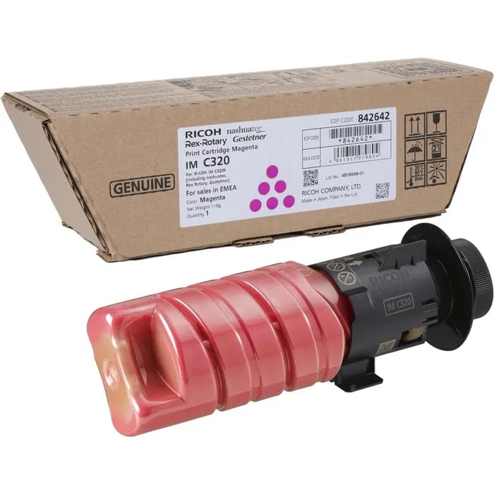 Toner original (10K) Ricoh IM C320H Magenta (842642)