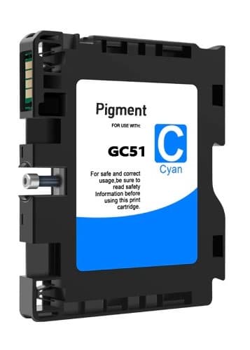 Cartus compatibil Ricoh GC 51CH Cyan (405863, GC-51CH)