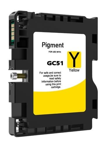 Cartus compatibil Ricoh GC 51YH Yellow (405865, GC-51YH)