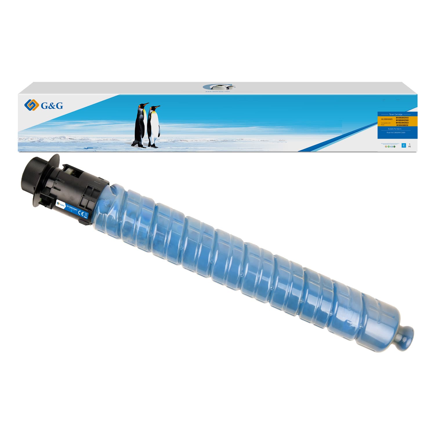 Toner Premium G&G (18K) Ricoh MP C3503 Cyan (841820)
