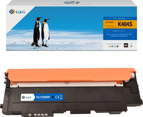 Toner Premium G&G (1.5K) Samsung K404S Black (CLT-K404S / SU100A)