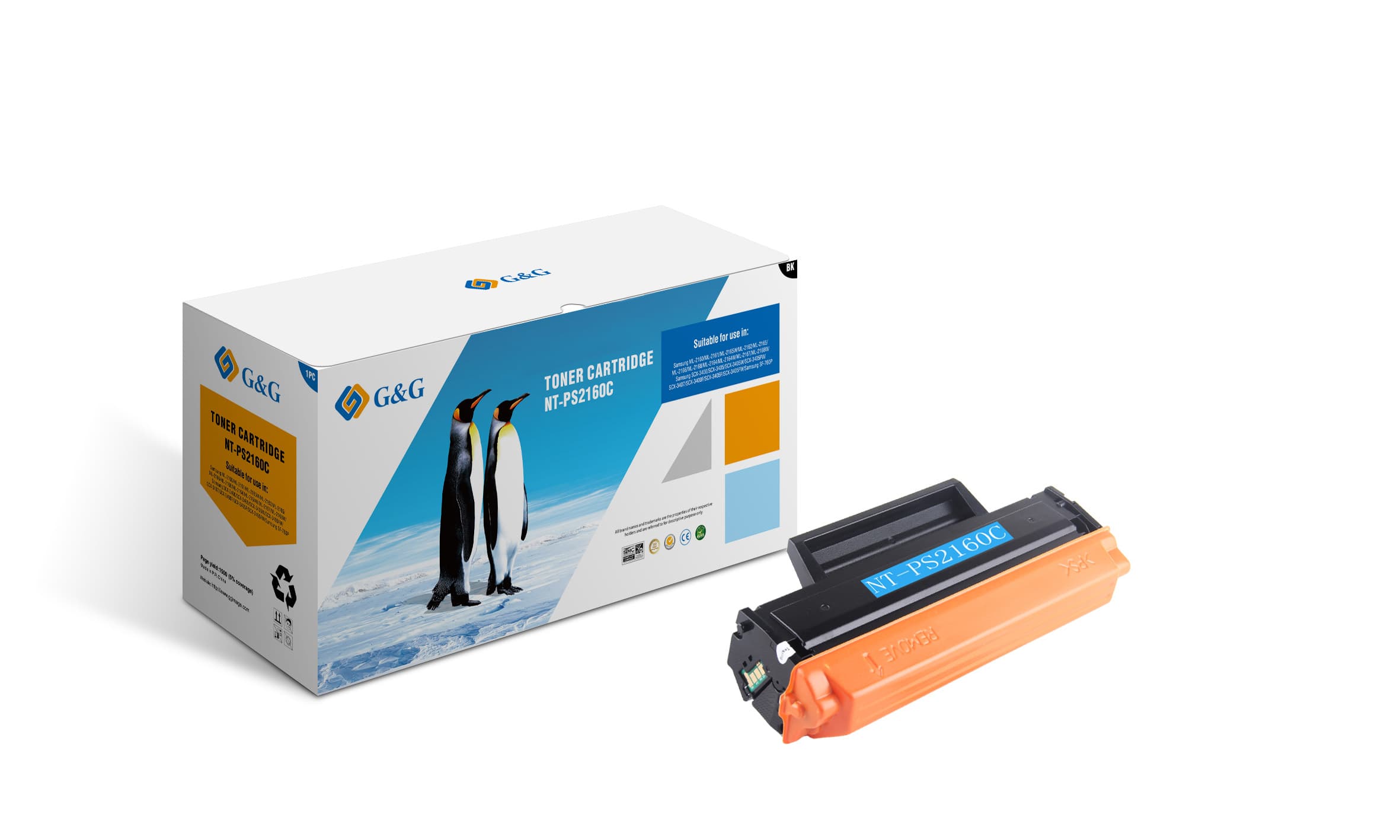 Toner Premium G&G (1.5K) Samsung 101S Black (MLT-D101S / SU696A)