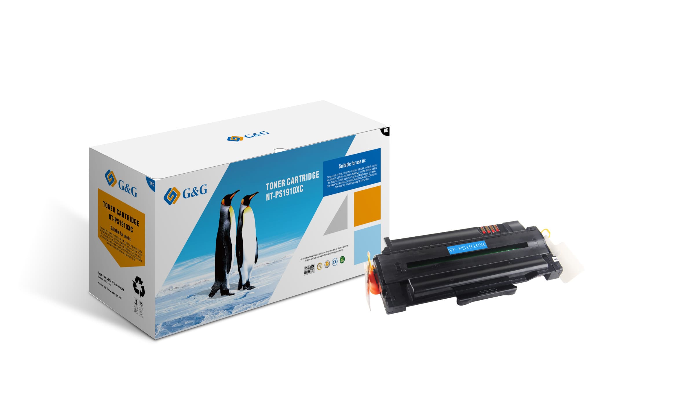 Toner Premium G&G (2.5K) Samsung 1052L Black (MLT-D1052L / SU758A)
