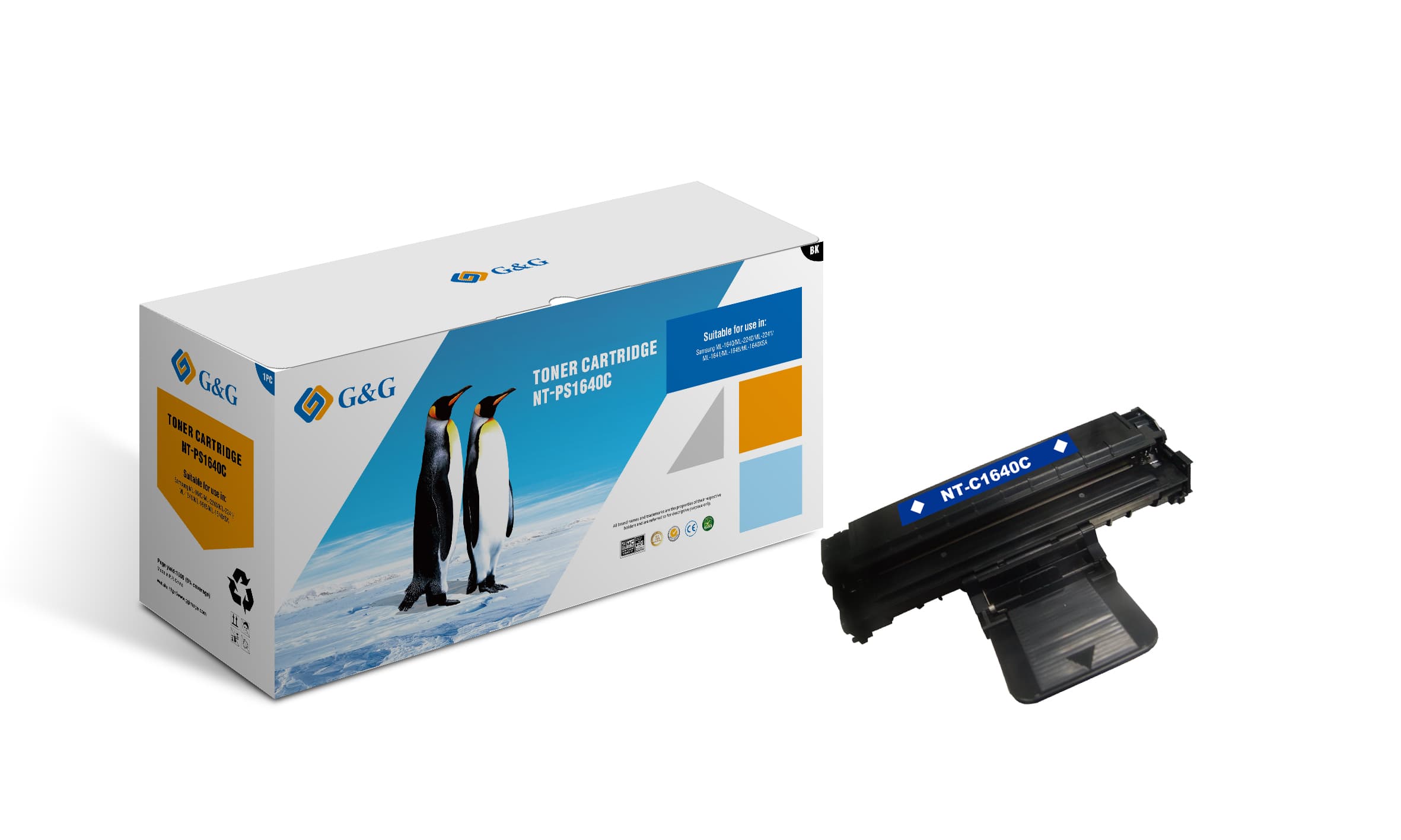Toner Premium G&G (1.5K) Samsung 1082S Black (MLT-D1082S / SU781A)