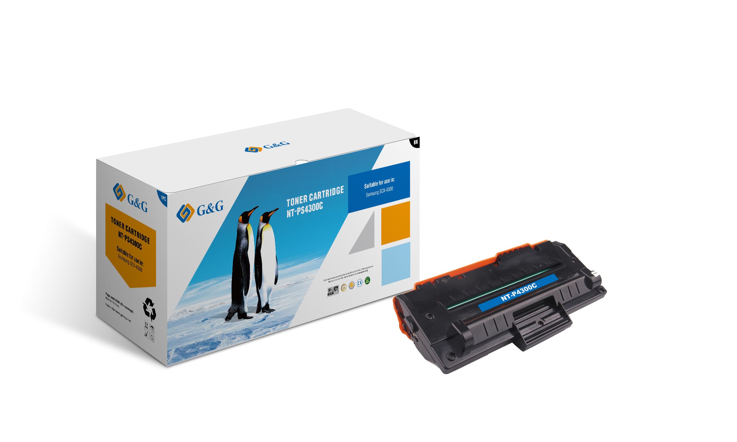 Toner Premium G&G (2K) Samsung 1092S Black (MLT-D1092S / SU790A)