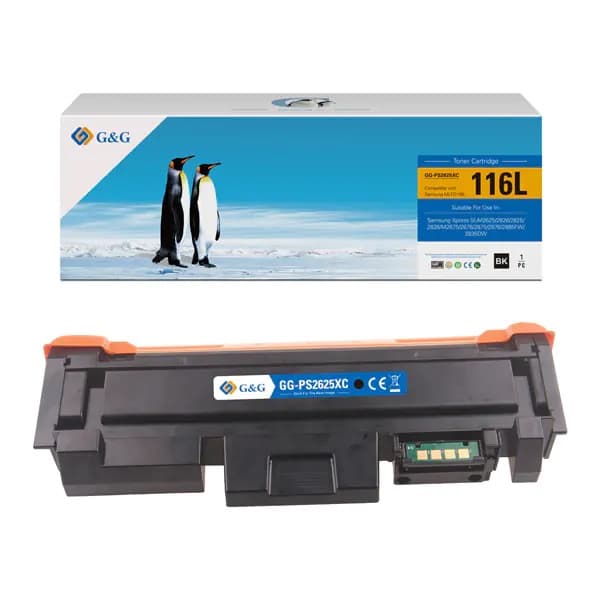 Toner Premium G&G (3K) Samsung 116L Black (MLT-D116L / SU828A)