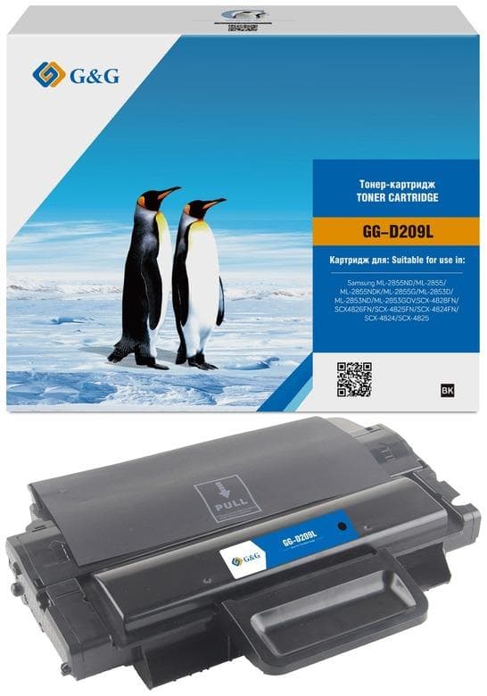 Toner Premium G&G (5K) Samsung 2092L Black (MLT-D2092L / SV003A)
