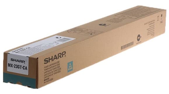 Cartus de toner (10K) Sharp MX-23GT-CA Cyan (MX23GTCA)