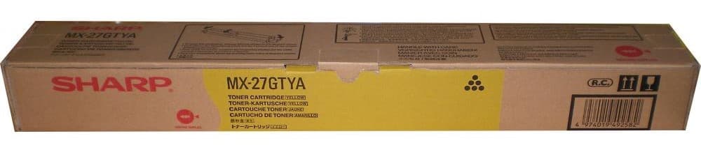 Cartus de toner (15K) Sharp MX-27GT-YA Yellow (MX27GTYA)