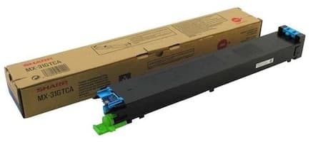 Cartus de toner (15K) Sharp MX-31GT-CA Cyan (MX31GTCA)