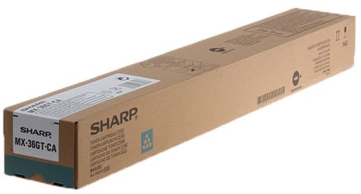Cartus de toner (15K) Sharp MX-36GT-CA Cyan (MX36GTCA)