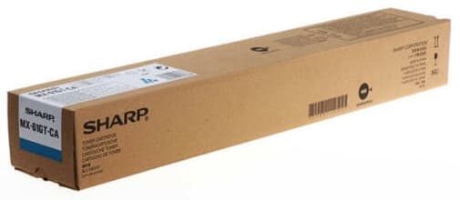 Cartus de toner (24K) Sharp MX-61GT-CA Cyan (MX61GTCA)