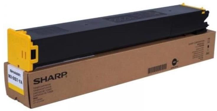 Cartus de toner (24K) Sharp MX-61GT-YA Yellow (MX61GTYA)