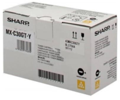 Cartus de toner (6K) Sharp MX-C30GT-Y Yellow (MXC30GTY)