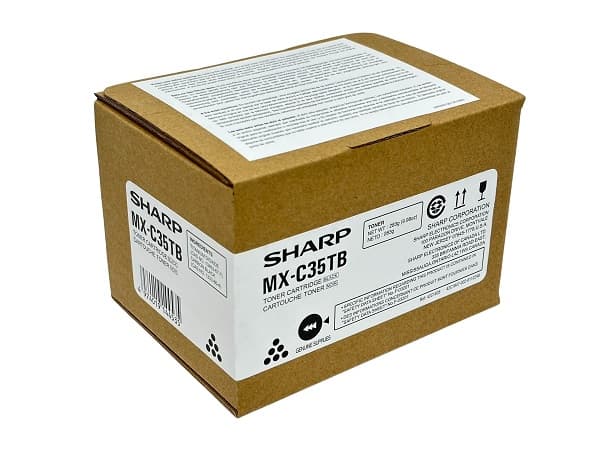 Cartus de toner (9K) Sharp MX-C35T-B Black (MXC35TB)
