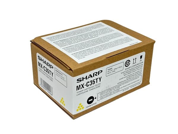 Cartus de toner (6K) Sharp MX-C35T-Y Yellow (MXC35TY)