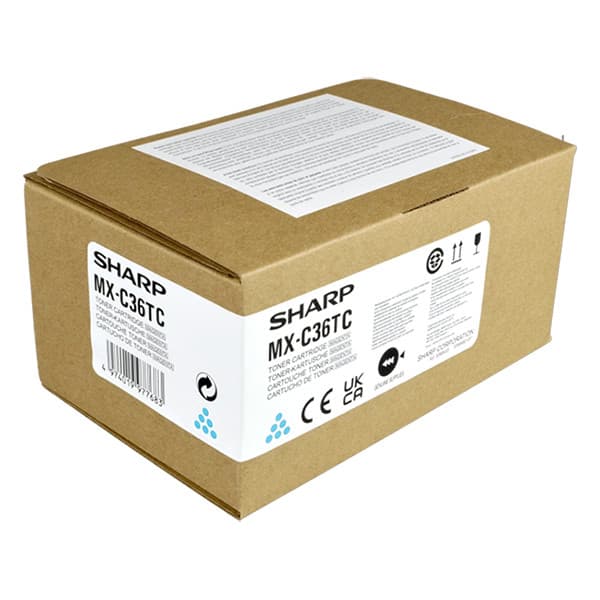 Cartus de toner (11.7K) Sharp MX-C36TC Cyan (MXC36TC)