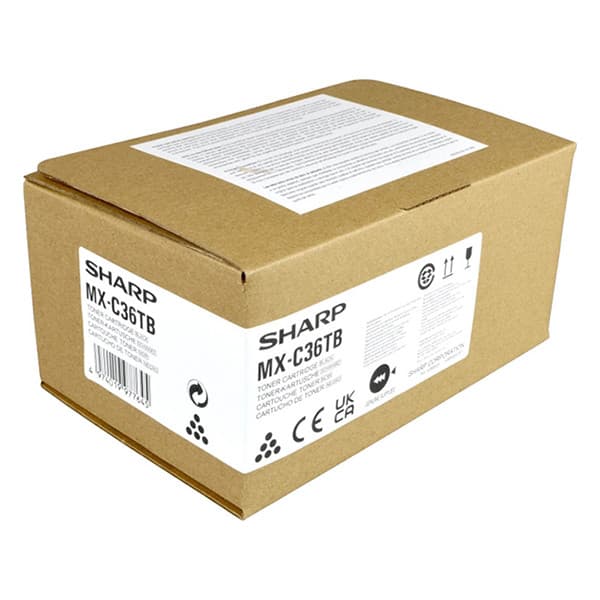 Cartus de toner (20K) Sharp MX-C36TB Black (MXC36TB)