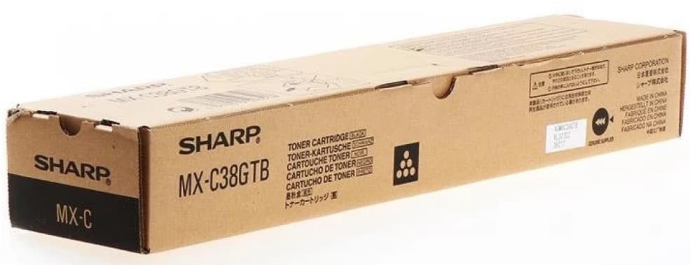 Cartus de toner (10K) Sharp MX-C38GTB Black (MXC38GTB)