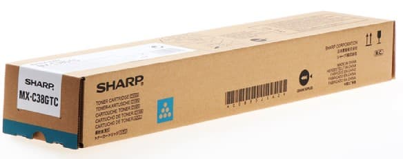 Cartus de toner (10K) Sharp MX-C38GTC Cyan (MXC38GTC)
