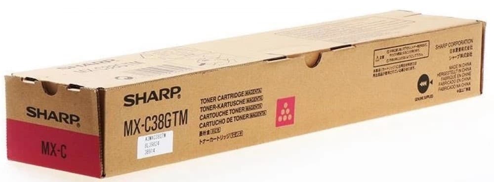 Cartus de toner (10K) Sharp MX-C38GTM Magenta (MXC38GTM)