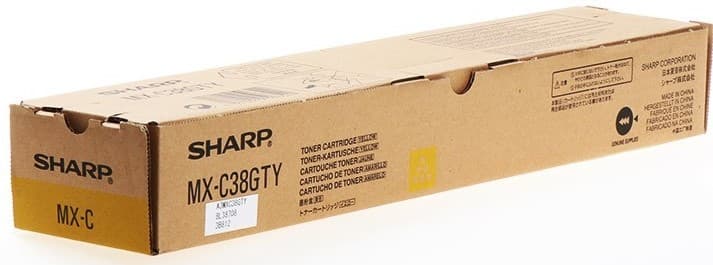 Cartus de toner (10K) Sharp MX-C38GTY Yellow (MXC38GTY)
