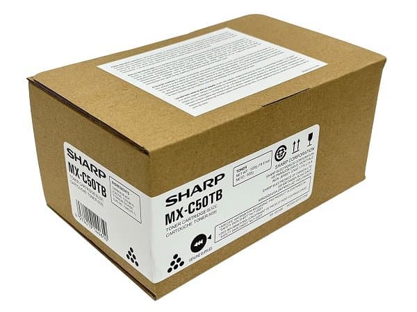 Cartus de toner (20K) Sharp MX-C50TB Black (MXC50TB)