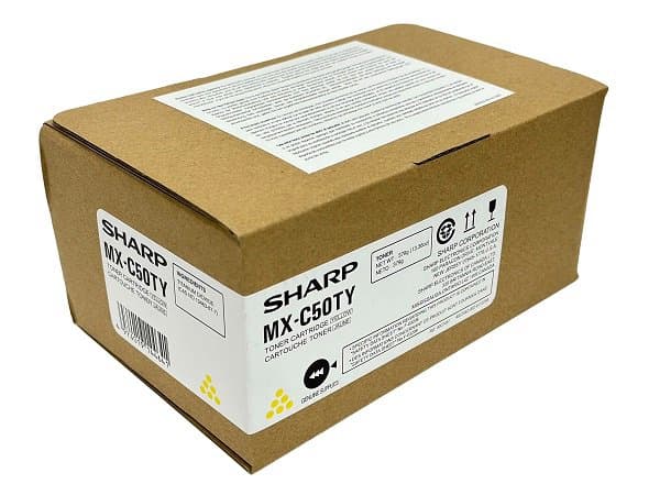 Cartus de toner (13K) Sharp MX-C50TY Yellow (MXC50TY)