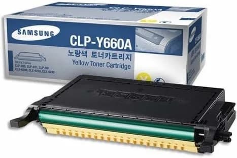 Cartus de toner (2K) Samsung CLP-Y660A Yellow (ST953A)