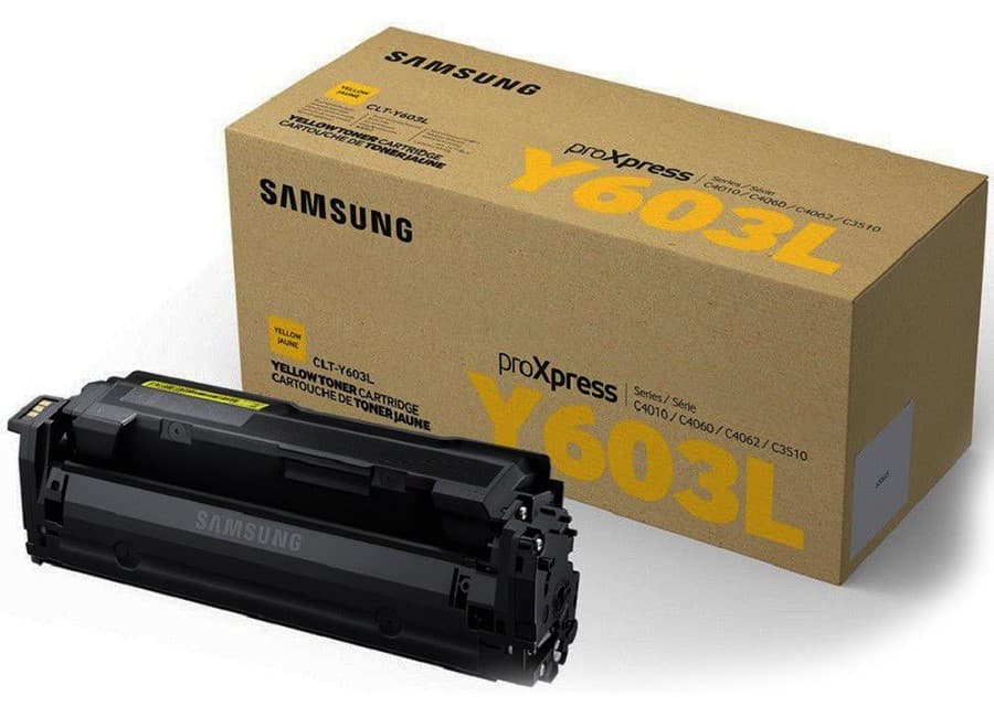 Cartus de toner (10K) Samsung Y603L Yellow (CLT-Y603L / SU557A)