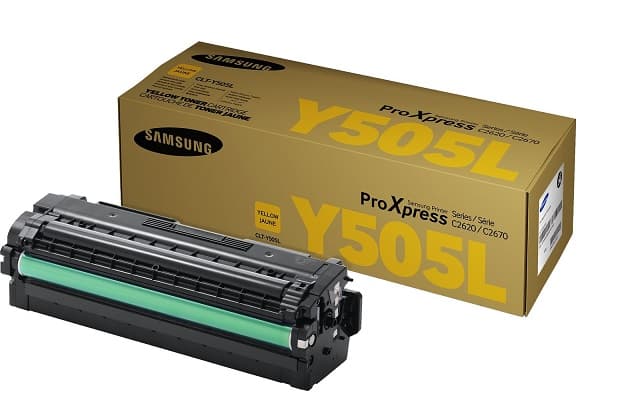 Cartus de toner (3.5K) Samsung Y505L Yellow (CLT-Y505L / SU512A)