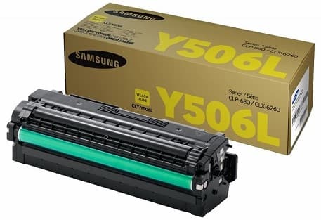 Cartus de toner (3.5K) Samsung Y506L Yellow (CLT-Y506L / SU515A)