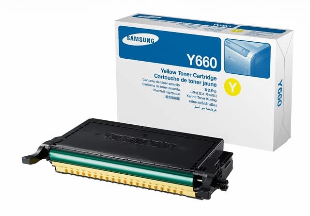 Cartus de toner (5K) Samsung CLP-Y660B Yellow (ST959A)